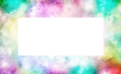 abstract background colorful smoke with copy space