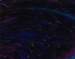 Digital art abstract pattern. Hand drawn modern style art print. Futuristic artwork. Contemporary painting wall decor. Oil and watercolor brushstrokes of paint in warm colors. Psychedelic design work.