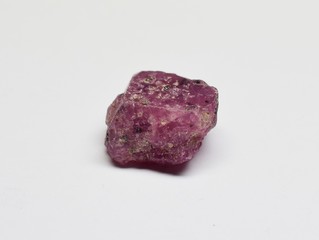Ruby natural raw gemstone crystal