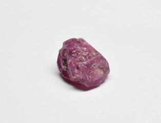 Ruby natural raw gemstone crystal