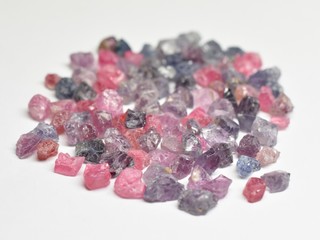 Spinel from Tajikistan raw gemstones