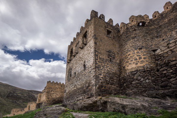 Fototapeta na wymiar Khertvisi castle ancient caucasus fortification