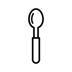 Spoon icon vector