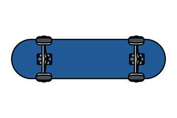 skate board sport element icon