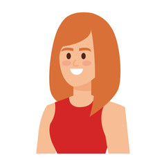 beautiful young woman avatar character