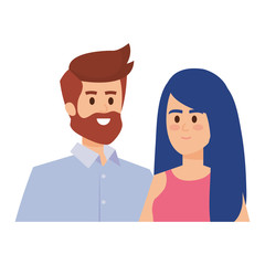 adults parents couple avatars characters
