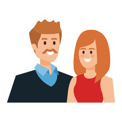 adults parents couple avatars characters