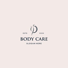 Body care logo vector illustration