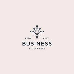 modern polaris logo vector illustration