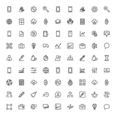 Line icon set