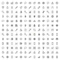 Line icon set