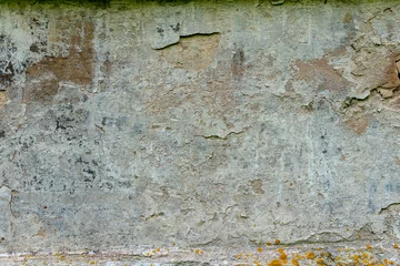 Plastering plaster from an old abandoned 19th century monastery © Anatoliy