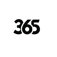 365 infinity logo icon design vector illustration