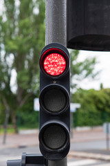 Traffic lights in a city