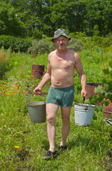Man carrying water 4