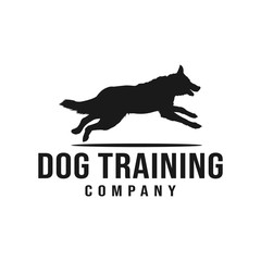 Dog training company logo design