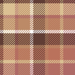 Plaid or tartan vector is background or texture in many color