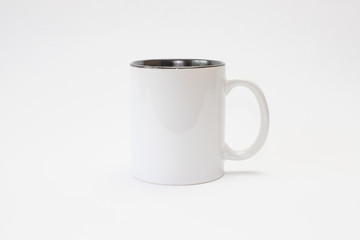 white mug