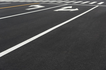 Urban asphalt pavement texture and road indication