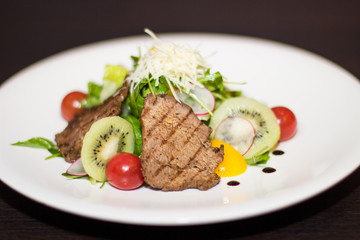 еда, меню, блюдо,блюда, мясо, ресторан, food, meat, meal, dinner, plate, beef, grilled, steak, chicken, vegetable, dish, pork, lunch, restaurant, gourmet, tomato, closeup, cuisine, vegetables, barbecu