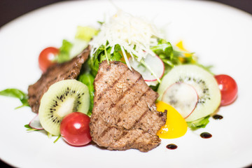 еда, меню, блюдо,блюда, мясо, ресторан, food, meat, meal, dinner, plate, beef, grilled, steak, chicken, vegetable, dish, pork, lunch, restaurant, gourmet, tomato, closeup, cuisine, vegetables, barbecu