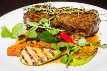 еда, меню, блюдо,блюда, мясо, ресторан, food, meat, meal, dinner, plate, beef, grilled, steak, chicken, vegetable, dish, pork, lunch, restaurant, gourmet, tomato, closeup, cuisine, vegetables, barbecu