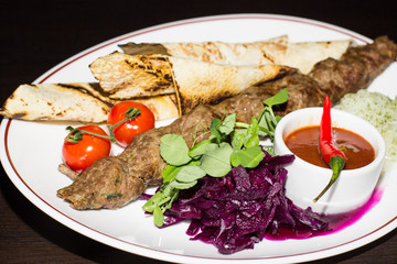 еда, меню, блюдо,блюда, мясо, ресторан, food, meat, meal, dinner, plate, beef, grilled, steak, chicken, vegetable, dish, pork, lunch, restaurant, gourmet, tomato, closeup, cuisine, vegetables, barbecu