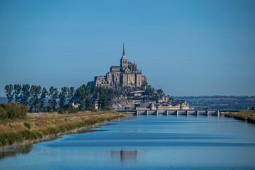 Fototapeta na wymiar Mont-Saint-Michel.