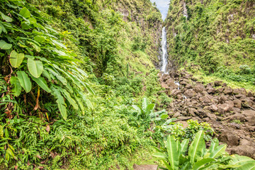 Trafalgar falls, Morne Trois Pitons National Park, Dominica