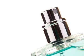 perfume bottle isolated on white background