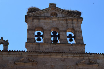 Monumentos religiosos de Salamanca, España.