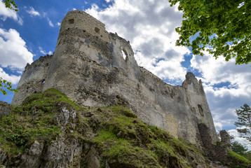 Fototapeta na wymiar Blatnica castle, Slovakia