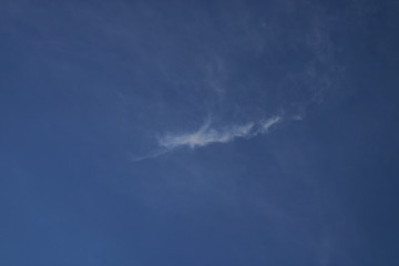 Naklejka na ściany i meble Cloud on background sky