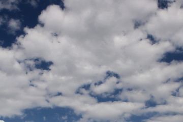 Fototapeta premium Cloud on background sky