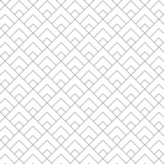 Linear geometric pattern. Seamless abstract texture. Wallpaper template. Minimalistic decoration element.