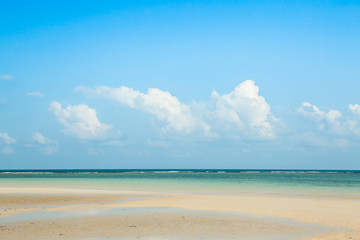 beautiful sea and sand