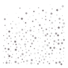 Random falling silver stars