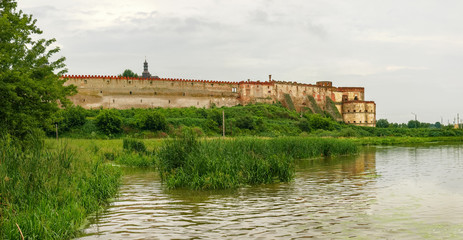 Fototapeta premium Mediaeval Medzhybizh fortress, Khmelnytska Oblast, Ukraine