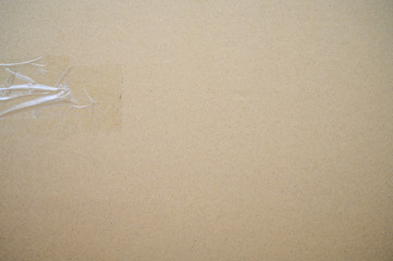 Fototapeta na wymiar cardboard texture may use as background cardboard box