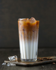 iced coffee with milk