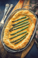 Delicious Homemade Asparagus Tart