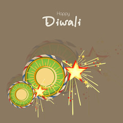 Concept for banner and poster of Deepawali.