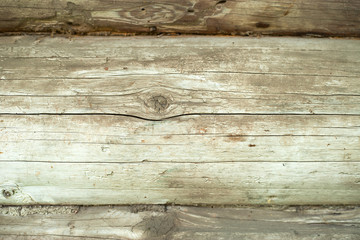 Grunge background. Peeling paint on an old wooden floor. Vintage wood background. Old Wood texture
