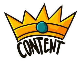 Funnya and cute crown with content under it.