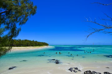 Foto op Canvas Ile aux Cerfs Leisure Island, Mauritius © Phuong