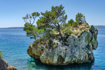 Brela, Makarska Coast, Croatia.