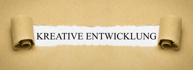 Kreative Entwicklung