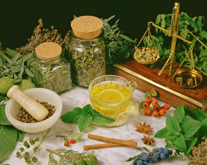 Medicinal herbs.