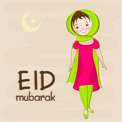 Eid Mubarak Concept.