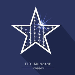 Eid Mubarak Concept.